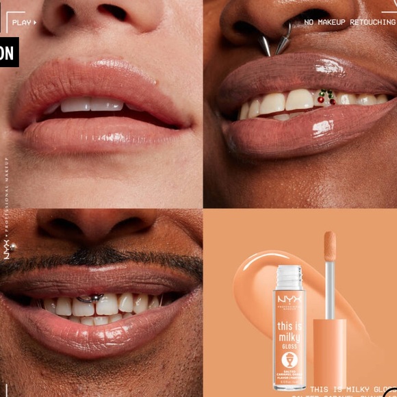 NYX This Is Milky Gloss in Salted Caramel Shake - Picture 7 of 9